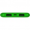 Внешний аккумулятор Uniscend Half Day Compact 5000 мAч, темно-зеленый - 5