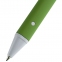 Ручка шариковая Button Up, зеленая с белым - 5