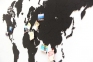 Деревянная карта мира World Map True Puzzle Large, черная - 9