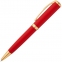 Ручка шариковая Forza, красная с золотистым - 2