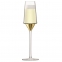 Набор бокалов для шампанского Space, золотистый - 3