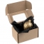 Елочная игрушка «Грецкий орех» в коробке, матовое золото - 5