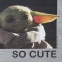 Свитшот детский Baby Yoda, серый - 4