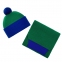 Шапка Snappy, зеленая с синим - 7