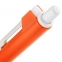 Ручка шариковая Hint Special, белая с оранжевым - 5