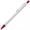 Ручка шариковая Chromatic White, белая с красным - 1