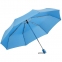 Зонт складной AOC, голубой - 1