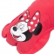 Надувная подушка под шею в чехле Mr. and Mrs. Mouse, красная - 5