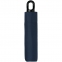 Зонт складной Clevis с ручкой-карабином, темно-синий - 3