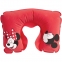 Надувная подушка под шею в чехле Mr. and Mrs. Mouse, красная - 3