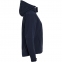Куртка женская Hooded Softshell темно-синяя - 2