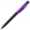 Ручка шариковая Pin Fashion, черно-фиолетовая - 5