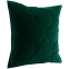 Чехол на подушку бархатный «Хвойное утро», зеленый - 1