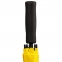 Квадратный зонт-трость Octagon, черный с желтым - 5