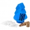 Банка Christmas Mood, синяя, 21х13х10 см, пластик - 7
