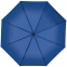 Зонт складной Hoopy с ручкой-карабином, синий - 1