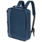 Рюкзак для ноутбука 2 в 1 twoFold, синий с темно-синим - 1