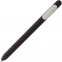 Ручка шариковая Slider Soft Touch, черная с белым - 1