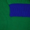 Шарф Snappy, зеленый с синим - 3