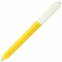 Ручка шариковая Corner, желтая с белым - 1