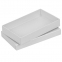 Коробка Slender, малая, серебристая, 17,2х10,3х2,9 см, переплетный картон - 2