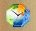 Часы настенные стеклянные Time Diamond - 7