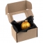 Елочная игрушка «Грецкий орех» в коробке, желтая - 5