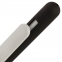 Ручка шариковая Slider Soft Touch, черная с белым - 5