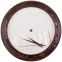 Часы настенные с деревянным ободом, мореный дуб - 3