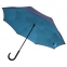 Зонт наоборот Unit Style, трость, сине-голубой - 6