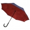 Зонт наоборот Unit Style, трость, сине-красный - 1