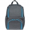 Изотермический рюкзак Liten Fest, серый с синим - 1