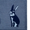 Плед Stereo Bunny, синий - 5