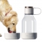 Бутылка для воды с миской для питомца Dog Water Bowl Lite, белая - 1