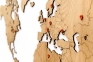 Деревянная карта мира World Map Wall Decoration Exclusive, дуб - 6