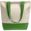 Холщовая сумка Shopaholic, ярко-зеленая - 1