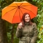 Зонт складной Fillit, оранжевый - 10