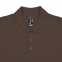 Рубашка поло мужская Spring 210, шоколадно-коричневая - 4