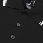 Рубашка поло мужская с контрастной отделкой Practice 270 черная - 6