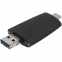 Флешка Pebble Universal, USB 3.0, черная, 32 Гб - 6
