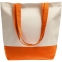 Холщовая сумка Shopaholic, оранжевая - 1