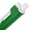 Ручка шариковая Hint Special, белая с зеленым - 6