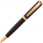 Ручка шариковая Forza, черная с золотистым - 4