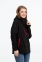 Куртка-трансформер женская Matrix, черная с красным - 13