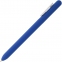 Ручка шариковая Slider Soft Touch, синяя с белым - 3