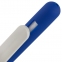 Ручка шариковая Slider Soft Touch, синяя с белым - 5