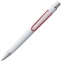 Ручка шариковая Clamp, белая с красным - 1
