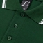 Рубашка поло мужская с контрастной отделкой Practice 270, зеленый/белый - 7