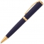 Ручка шариковая Forza, синяя с золотистым - 2