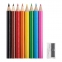 Набор Hobby с цветными карандашами и точилкой, синий - 2